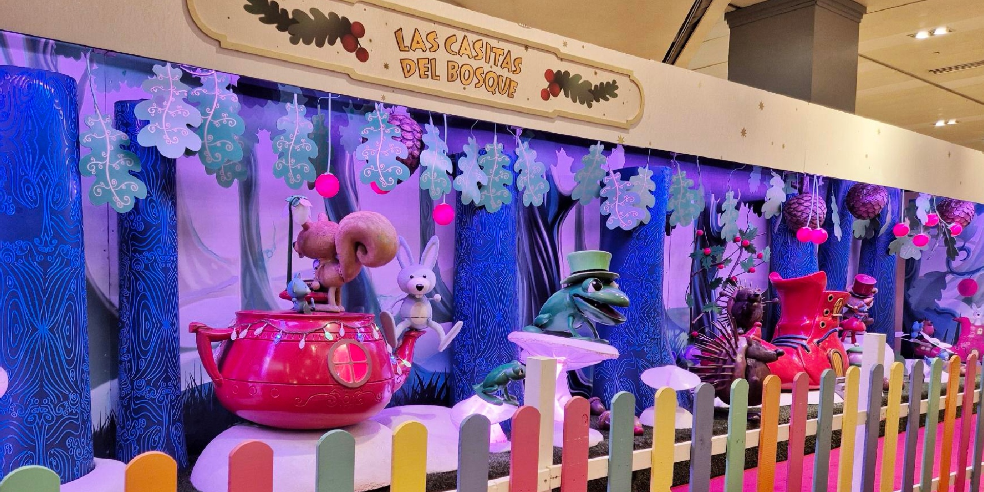 Ven a visitar el cuento "Las casitas del Bosque” de Cortylandia